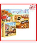 Extra Large 48-Piece Construction Jigsaw Puzzle - Boosts Learning for To... - $609.43 MXN