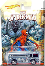 Hot Wheels - Fire Eater: 2014 Marvel Spider-Man Series #06/08 *The Rhino* - £3.14 GBP