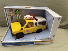 Disney Parks Toy Story Pizza Planet Truck with Woody and Buzz Figures NEW