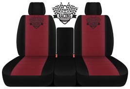 Designcovers 40-20-40 Front Fits 11-18 Ram 1500-3500 / Black Burgundy RA... - $119.74