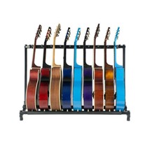 Multi Guitar Stand 9 Holder Folded Organizer StudioStage Bass Acoustic Electric - £40.89 GBP
