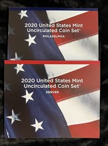 2020 Uncirculated Coin Set 20 Coins United States - £39.05 GBP