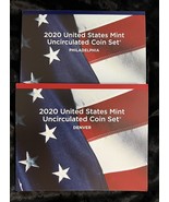 2020 Uncirculated Coin Set 20 Coins United States - £39.29 GBP