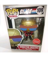 New Funko Pop! #109 DIRECTOR DESTRO G.I. JOE GameStop Exclusive - $7.91