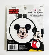 Disney Mickey Mouse Dimensions &#39;Learn a Craft&#39; Cross Stitch Mini Kit - £7.32 GBP