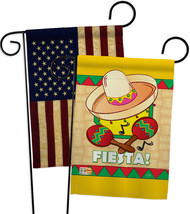 Fiesta - Impressions Decorative USA Vintage - Applique Garden Flags Pack - GP115 - £24.81 GBP