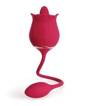 FIONA CLIT LICKING ROSE STIMULATOR &amp; VIBRATING EGG - £53.01 GBP