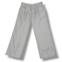 Haggar Pants Size 32 32&quot;Wx30&quot;L Haggar Classic Fit Pleated Expandable Wai... - $34.64