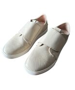 OluKai Pehuea Loupili Women Size 11 Beige Leather Monstera Leaf Casual S... - $727.90 MXN