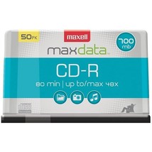 Maxell 623251/648250 700MB 80-Minute CD-Rs (50-ct Spindle) - £38.97 GBP