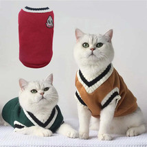 Dog Cat Sweater Hoodies - Cozy Knitwear for Autumn and Winter - £13.03 GBP+