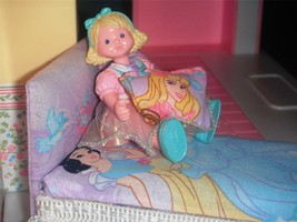 Handmad Disney Princess Love Seat Couch for Fisher Price Loving Family Dollhouse - £13.13 GBP