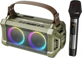 Wireless Speaker With Microphone, Mifa Wildrock Portable Bluetooth Speaker - £103.50 GBP