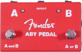 Red Fender Aby Pedal Footswitch. - £48.59 GBP