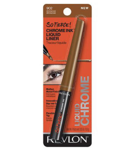 Revlon So Fierce Chrome Ink Liquid Eyeliner, Bronzage 0.03oz #902 - $9.49