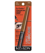 Revlon So Fierce Chrome Ink Liquid Eyeliner, Bronzage 0.03oz #902 - £7.58 GBP