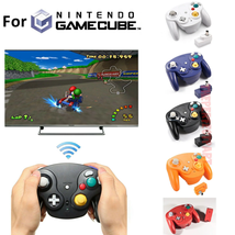 Wireless Game Controller with Adapter for Original Gamecube Retro Classic GC NGC - £18.96 GBP