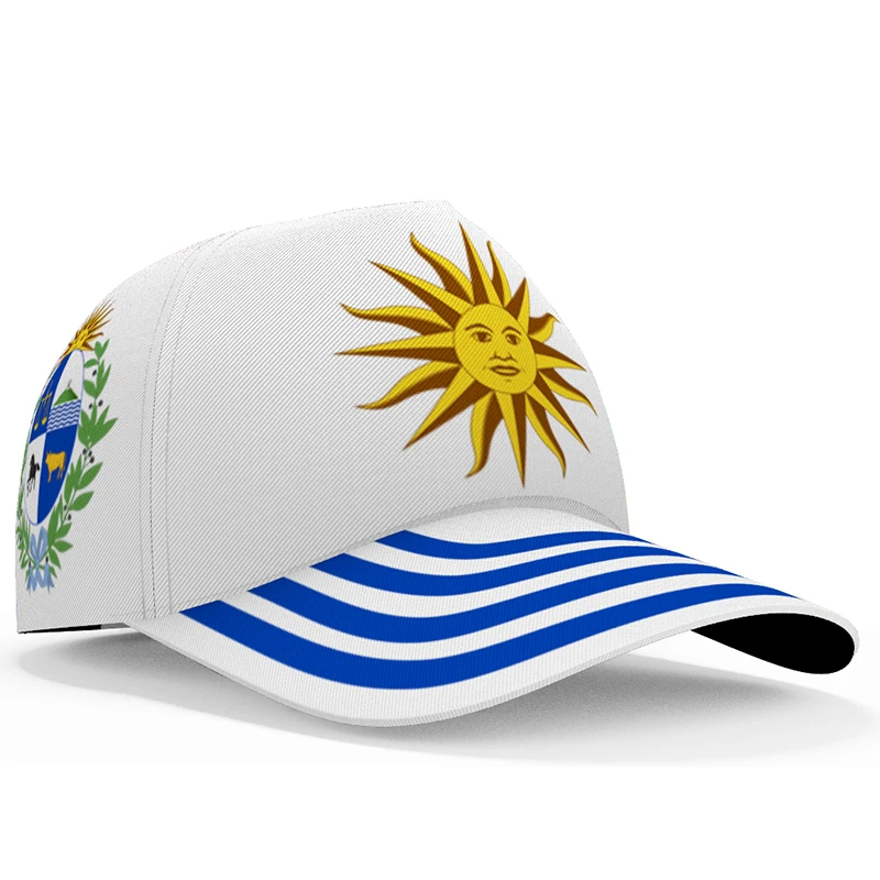 Uruguay male youth diy custom made name number photo ury hat nation flag uy - £18.29 GBP