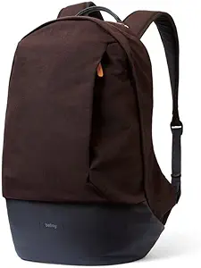 Classic Backpack Premium (Leather Panels, Fits 15&quot; Laptop) - Deep Plum - £346.00 GBP