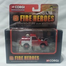 Corgi Fire Heroes Land Rover Fire Truck City of Bath CS90065 Diecast New... - $14.06