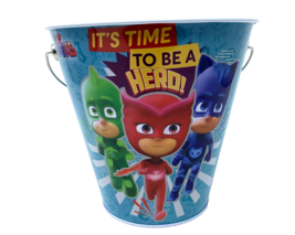Easter PJ Mask Tin Pail with Handle - £6.20 GBP
