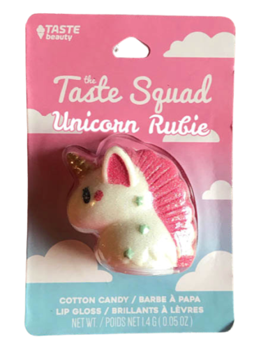 Unicorn Design Lip Gloss Cotton Candy Flavor Birthday Party Favors New - $2.95