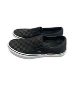 Vans Unisex Black/Black Checkboard Skateboarding Shoes Men’s 6.5 Or Woma... - $32.71