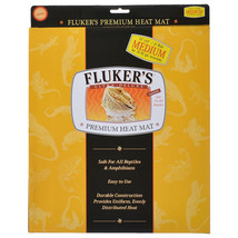Flukers Premium Heat Mat for Reptiles and Amphibians Medium - 1 count Flukers Pr - £32.35 GBP