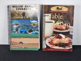 Grandma Emma Miller Family Cookbooks 1999 - Table for Two Amish Cookbooks - £17.09 GBP