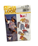 New Look Kids Sewing Pattern 6398 For Sizes 2-7 Kids Outfits Including S... - $3.93 CAD