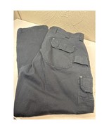 Duluth Trading Company Flex Fire Hose Black Cargo Work Pants Men’s Size ... - $41.98 CAD