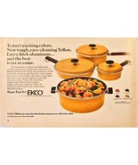 EKCO State of art cookware with vapor seal lids cooking 1969 Vintage Pri... - $11.73