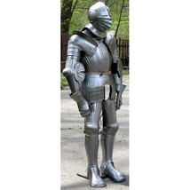Wearable Maximilian Armour with closed helmet, Italian Armour - $1,499.00