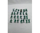Lot Of (24) Ankyo Green Army Plastic Toys 1 3/4&quot; - $19.24
