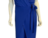 London Style Collection Royal Blue Sleeveless V Neck Jumpsuit Size 12 NWT - $33.24
