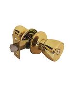 Box of 6 Solid Brass Privacy DOOR KNOB-Tubular - Carded, Polished Brass,... - $913.13 MXN