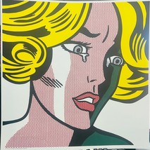 Roy Lichtenstein Frightened Girl Offset Litografia - £410.82 GBP