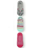 Wonder Nation Girls No Show Liner Socks 3 Pair LARGE (Shoe Size 4-10) Ca... - $221.23 MXN