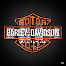 Harley Davidson Motorcycle  Metal Sign 8x12in  Garage  Budweiser 21 - $24.74