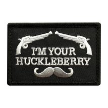 I&#39;m Your Huckleberry Hook Fastener Patch (3.0 X 2.0 MTB-27A) - £6.38 GBP