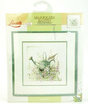 Lanarte Marjolein Bastin Watering Can Wild Flowers Bird Cross Stitch kit... - £38.72 GBP