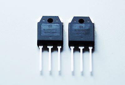 On Semi NJW0281G/NJW0302G linear gain best for high power amplifiers ! - $6.79