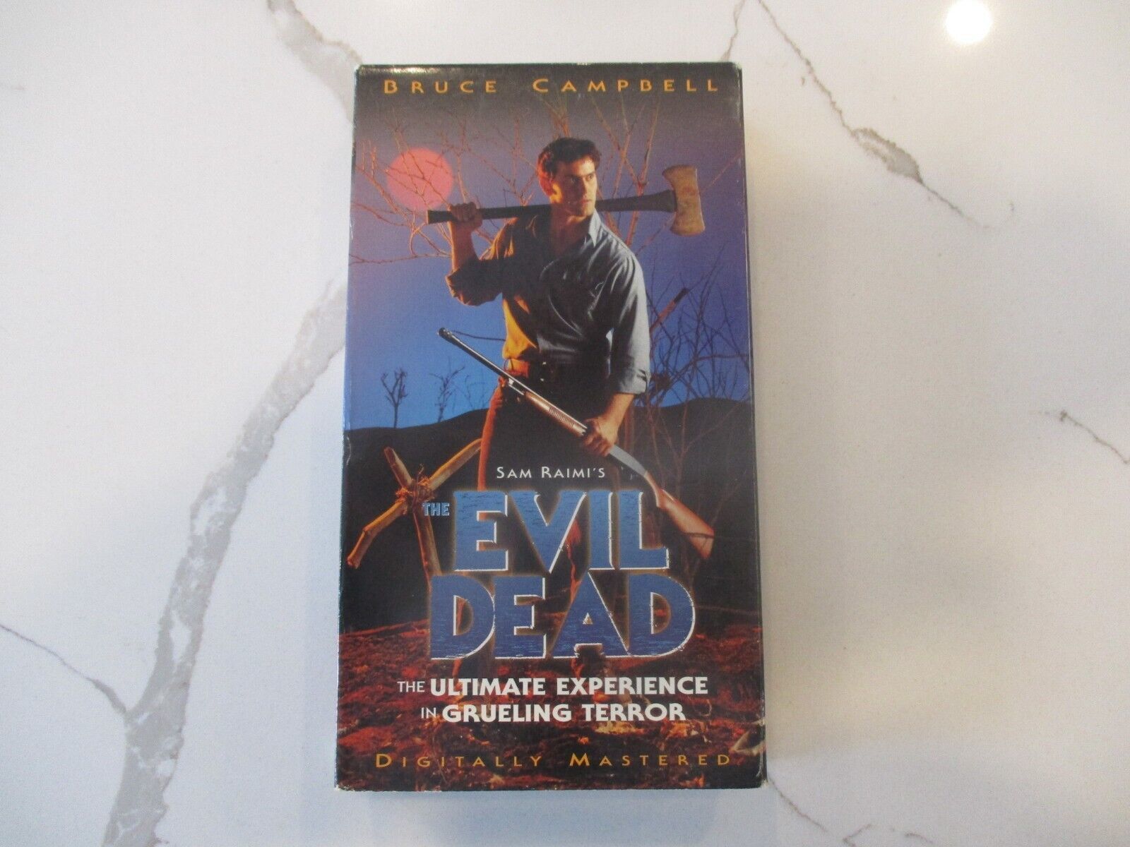 1998 Sam Raimi The Evil Dead VHS horror home video 013131058734 digitall... - $69.99