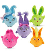5pcs Rainbow Sunny Bunnies Plush Toys Stuffed Animal Doll Gift - $676.89 MXN