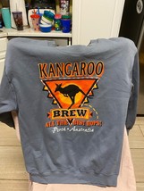 Vintage Kangaroo Brew All The Best Hops! Perth Australia Sweatshirt Size L  - £19.71 GBP
