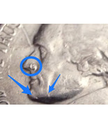 1973 D Jefferson Nickel with Die Crack and Lamination Flaw Error  - £22.03 GBP