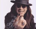 Autographed OZZY OSBOURNE Signed Photo with COA - Black Sabbath - Prince... - £195.45 GBP