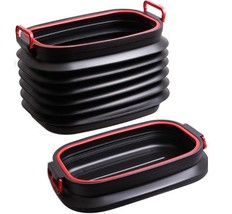 Collapsible Foldable Storage Folding Box Cloth Basket Bag Boot Food Tidy... - $374.93 MXN