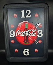 Vintage &quot;Enjoy Coke&quot; Wall Clock Impact International NV, 19&quot; X 15&quot; - £54.26 GBP