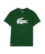 Lacoste Lettering Big Croc T-Shirts Men&#39;s Tennis Sports Tee Casual TH893... - £67.89 GBP